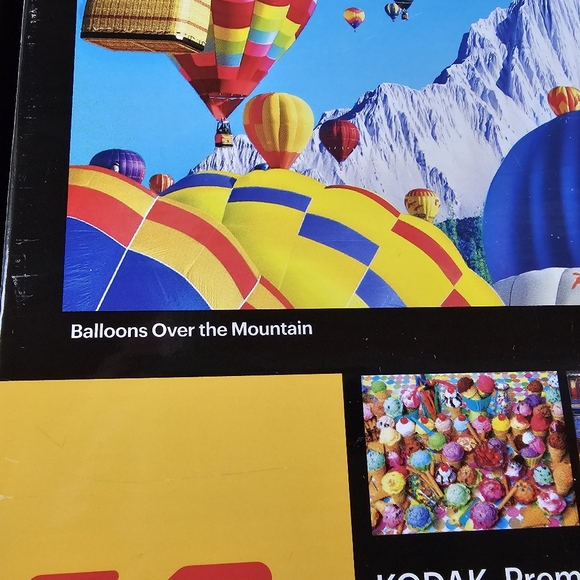 Kodak Premium 1000 Piece Jigsaw Puzzle "Balloons over the Mountain" Cra-Z-Art - Picture 6 of 7